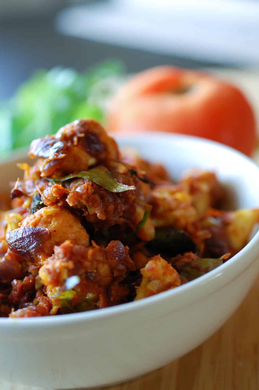 cauliflower curry recipe kerala style