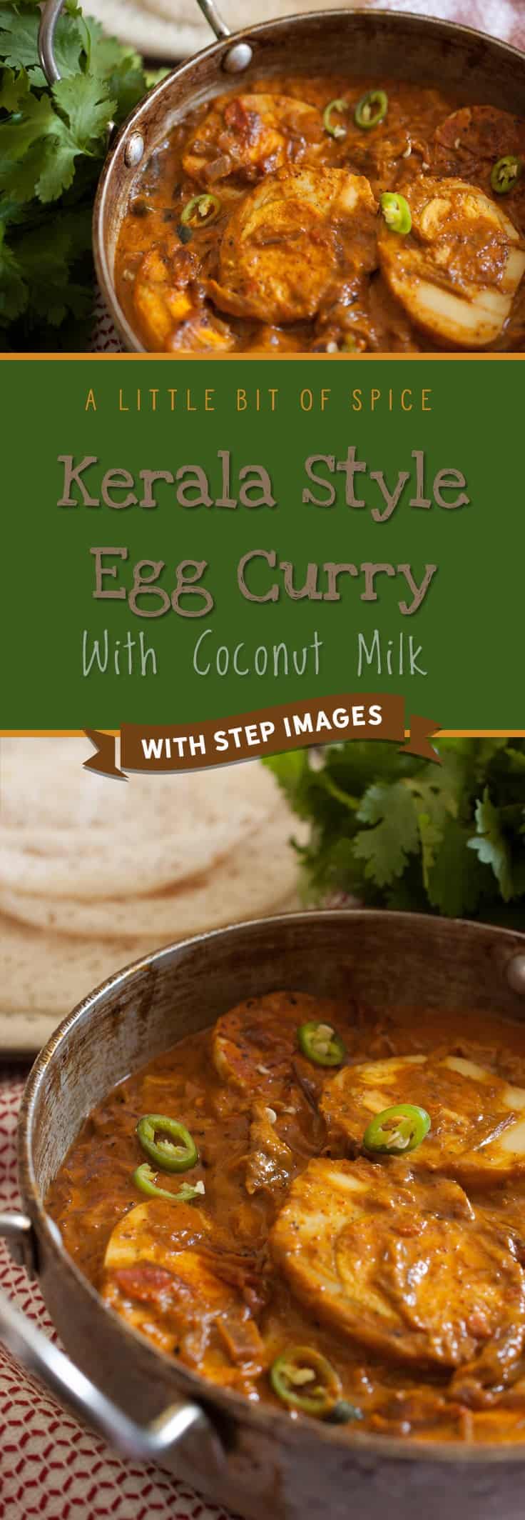 Kerala Egg Curry With Coconut Milk (Nadan Mutta Curry) Recipe | A ...