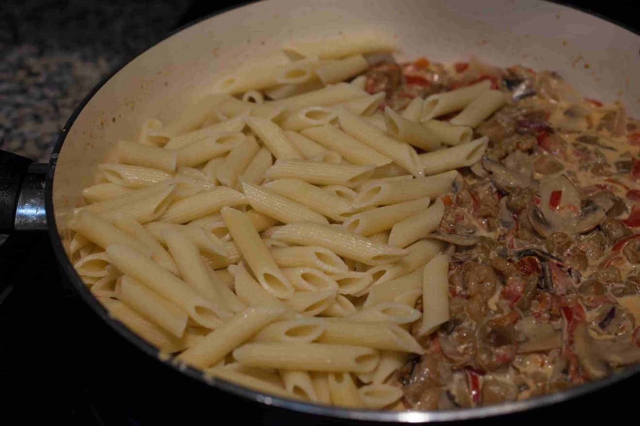 Creamy Cajun Chicken And Shrimp Pasta Recipe | A Little Bit of Spice