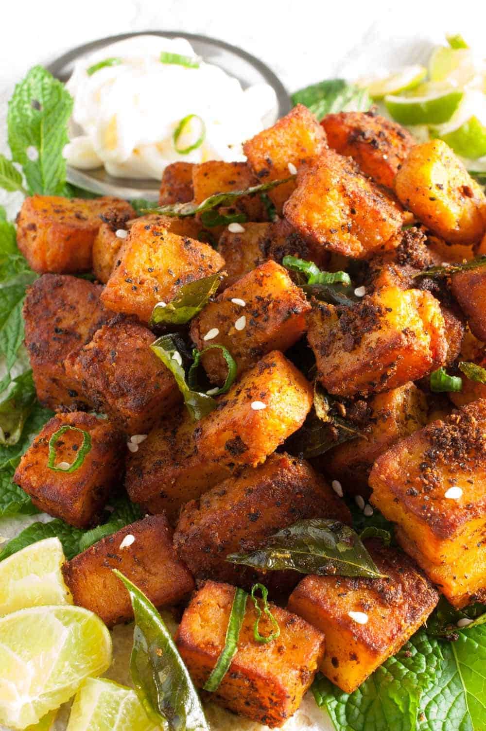 Paneer Masala Fry Recipe | How to make paneer fry | A Little Bit of Spice