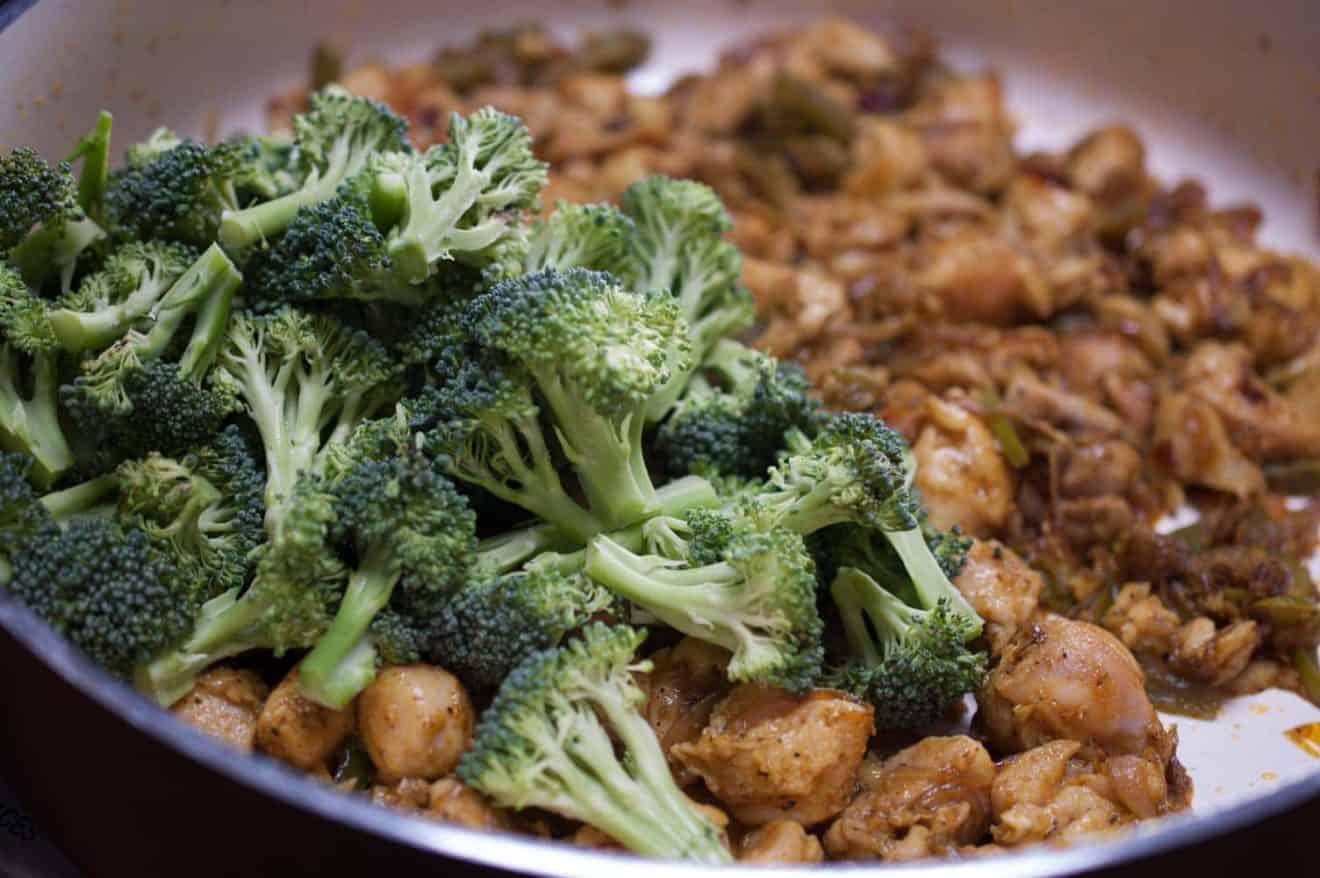 Indian Healthy Chicken and Broccoli Stir Fry Recipe | A Little Bit of Spice