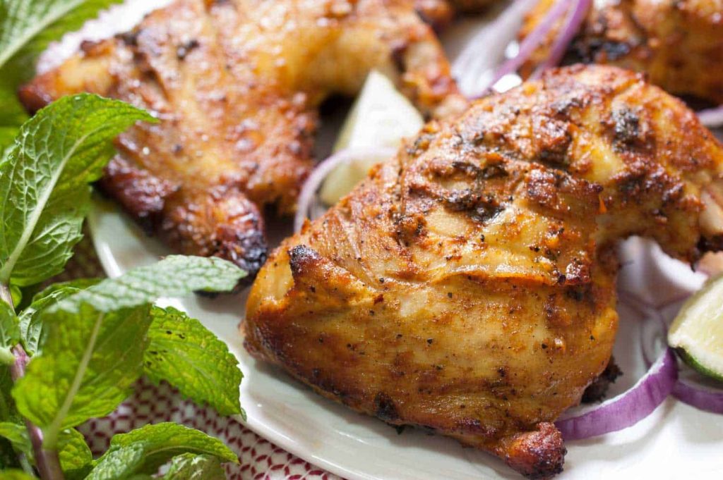 Indian Tandoori Chicken In Oven Recipe A Little Bit Of Spice 0420