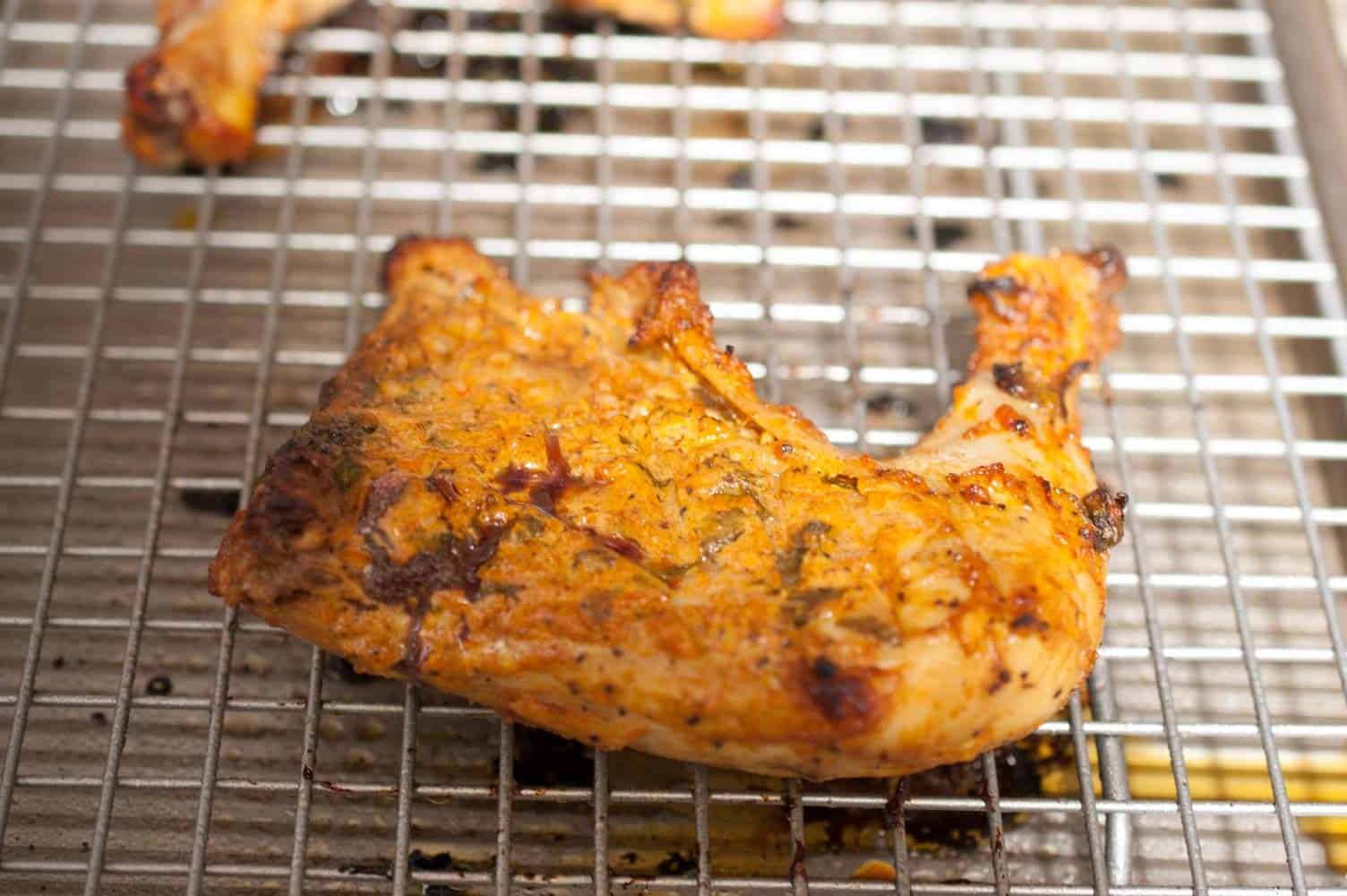 Indian Tandoori Chicken In Oven Recipe | A Little Bit of Spice