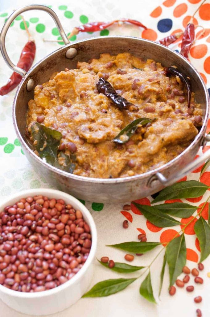 Kerala Red Cowpea Pumpkin Coconut Curry(Erissery) Recipe | A Little Bit ...