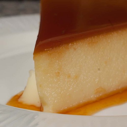 Easy Brazilian Flan with Condensed Milk Recipe | A Little Bit of Spice